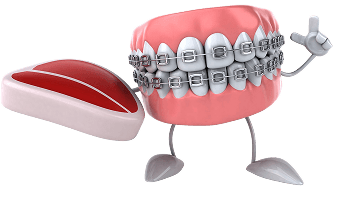 Orthodontics illustration